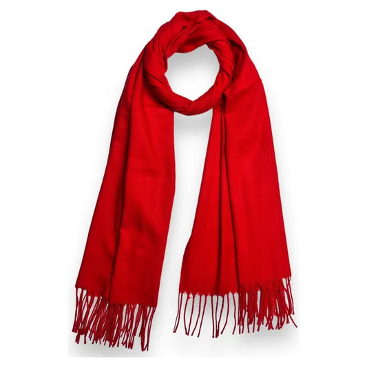 Plain Scarf -Red