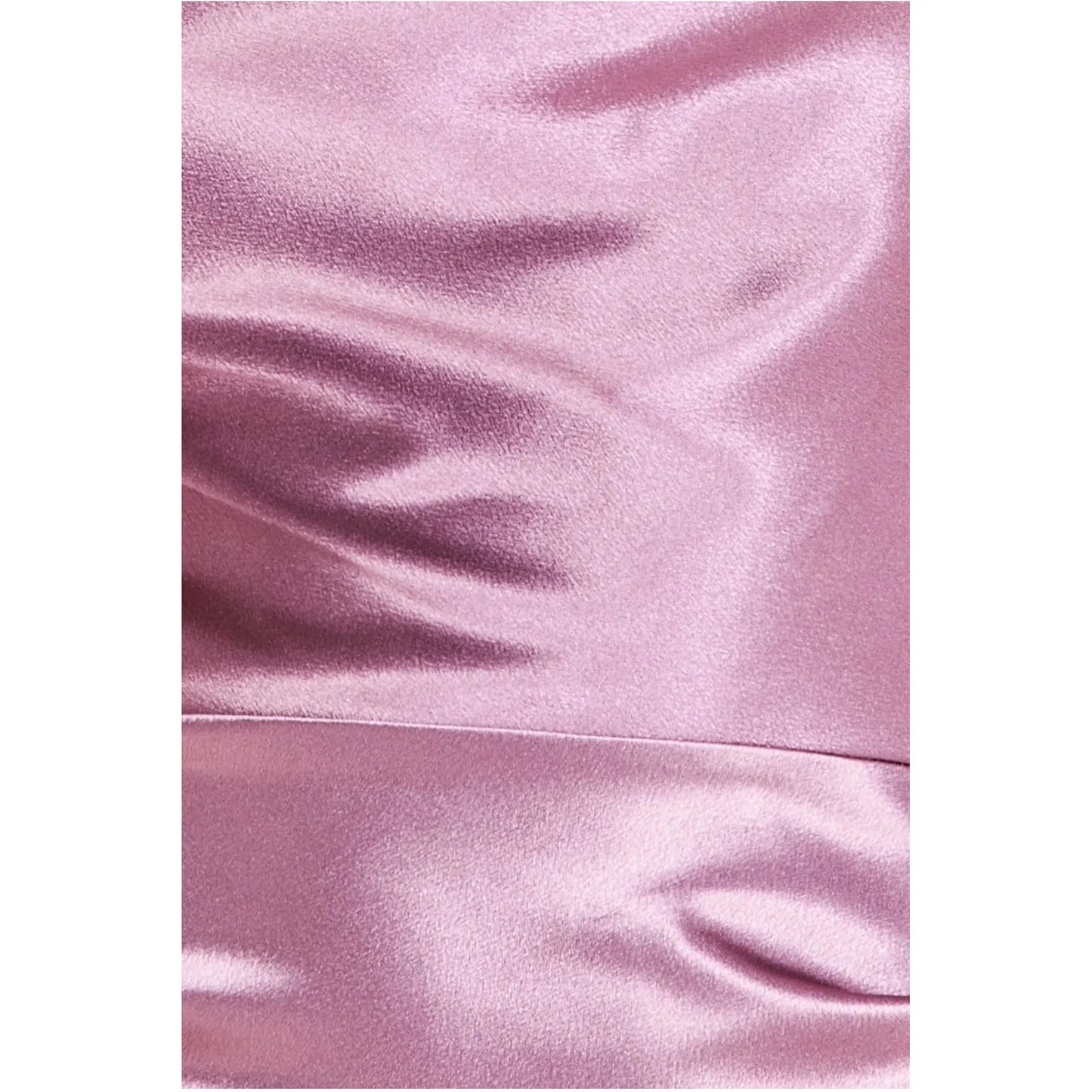 Cowl Neck Satin Maxi Dress With Strappy Back - Pink