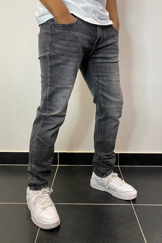 Charcoal Regular Fit Jeans
