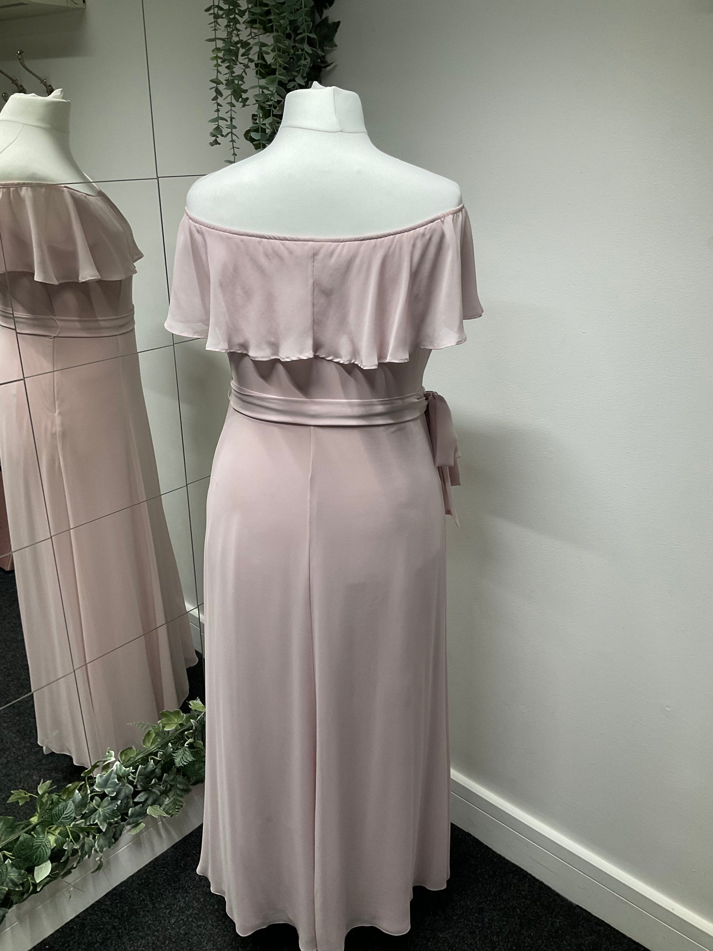 Bardot Maids To Measure Maxi Dress - Blush Pink