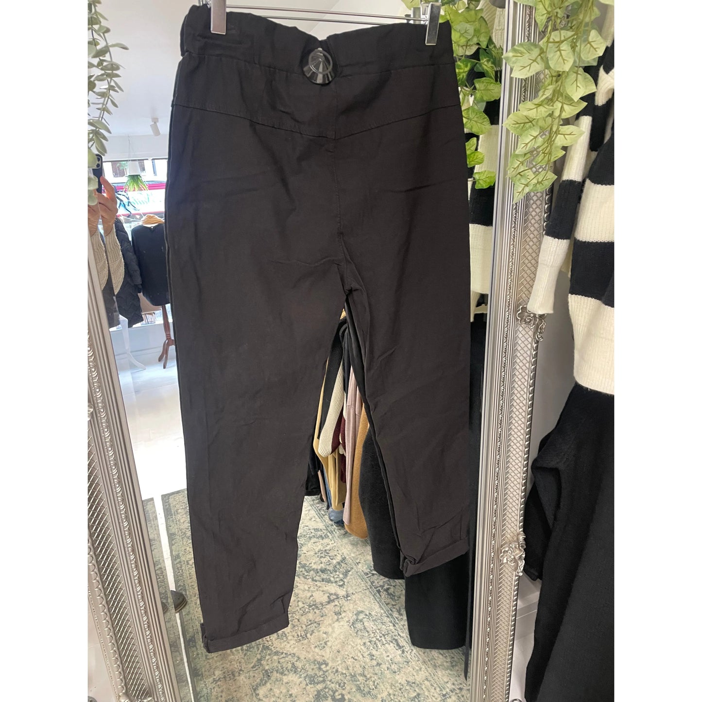 Magic Pants Trouser Plain - Black