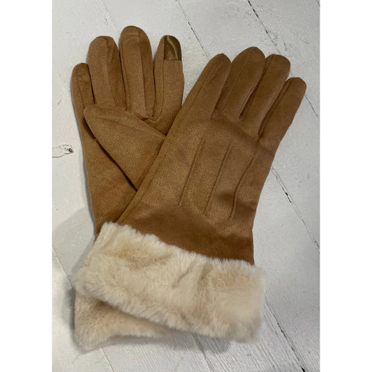 Ladies Gloves - Camel
