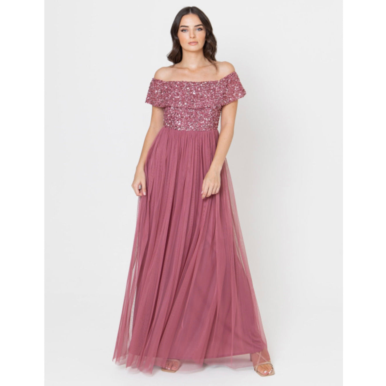 Gabriella Bridesmaid Dress - Rose