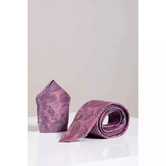 Marc Darcy Paisley 2piece Tie Set - Pink