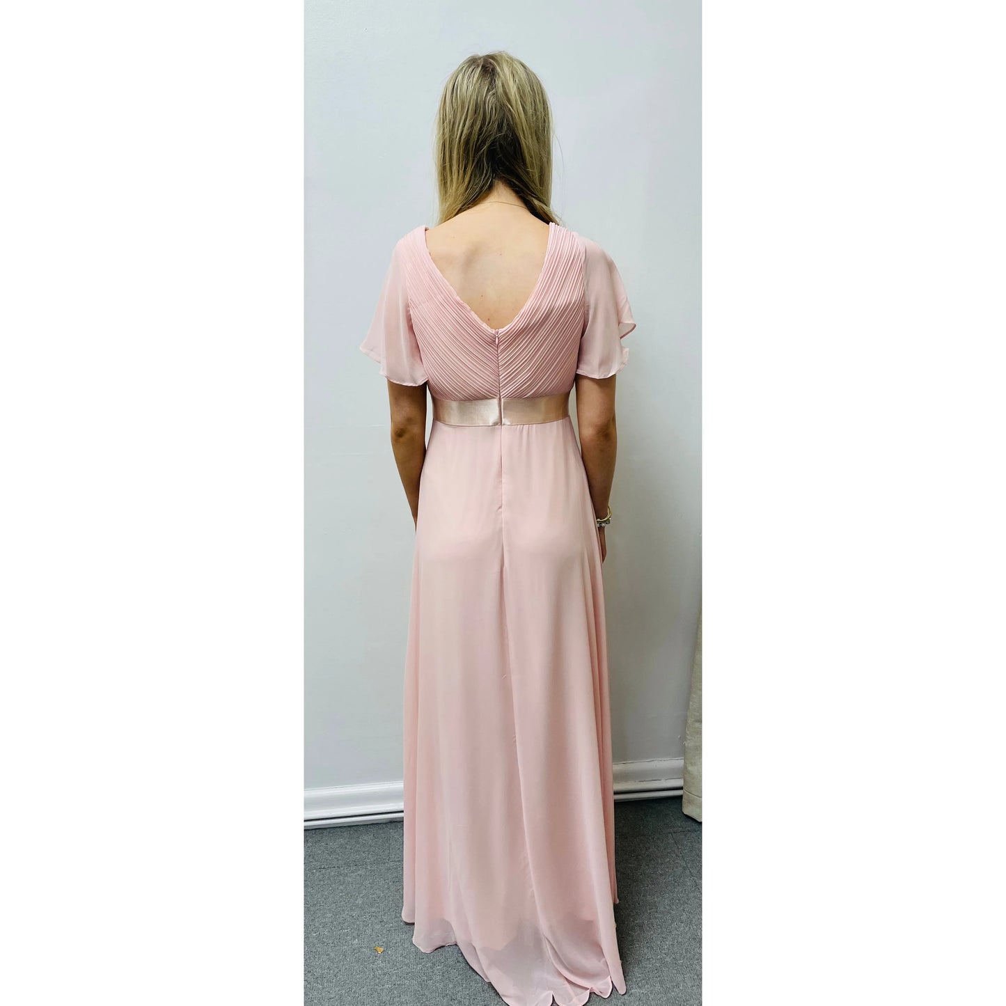 Ava Bridesmaid Dress - Pastel Pink