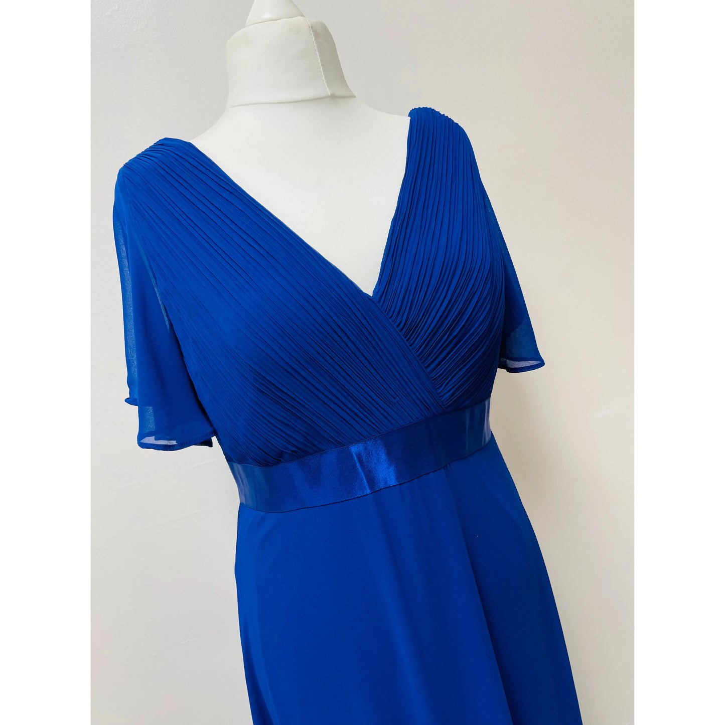 Ava Bridesmaid Dress - Bright Blue