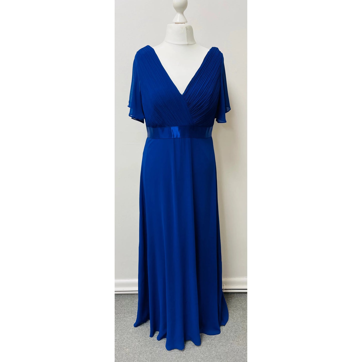 Ava Bridesmaid Dress - Bright Blue