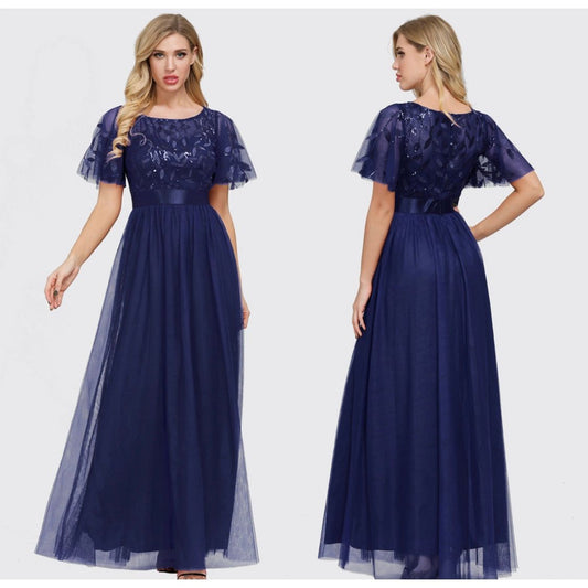 Sophia Bridemaid Dress - Navy